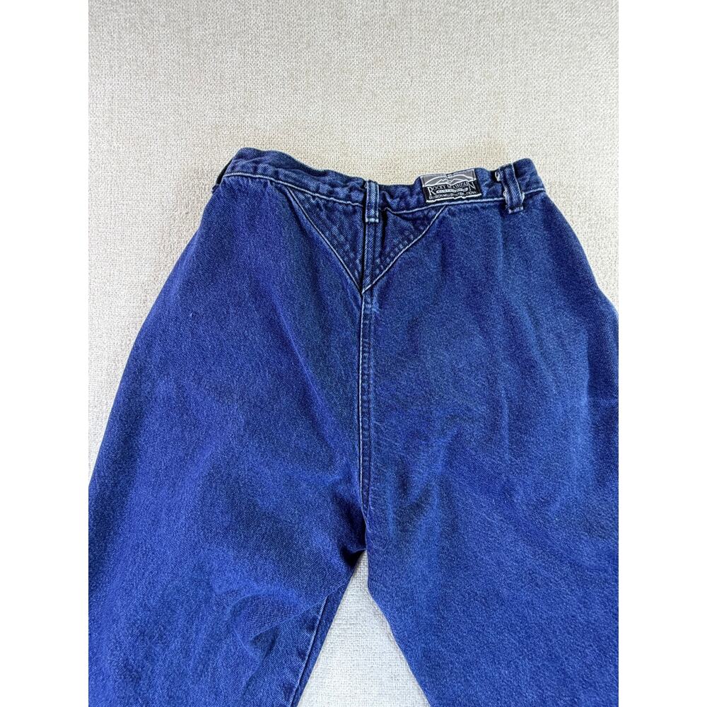 Rockies Women's Blue 26x36 SilverTab Straight Leg Western Denim Jeans Vintage - Picture 11 of 11